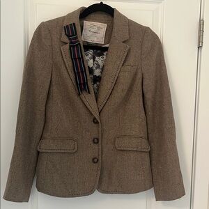 Cartonnier Tan Blazer Professional Tailored